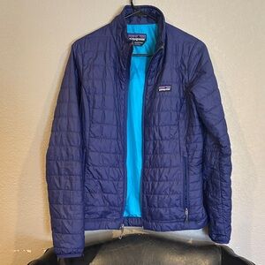 Patagonia Navy Quilted Jacket